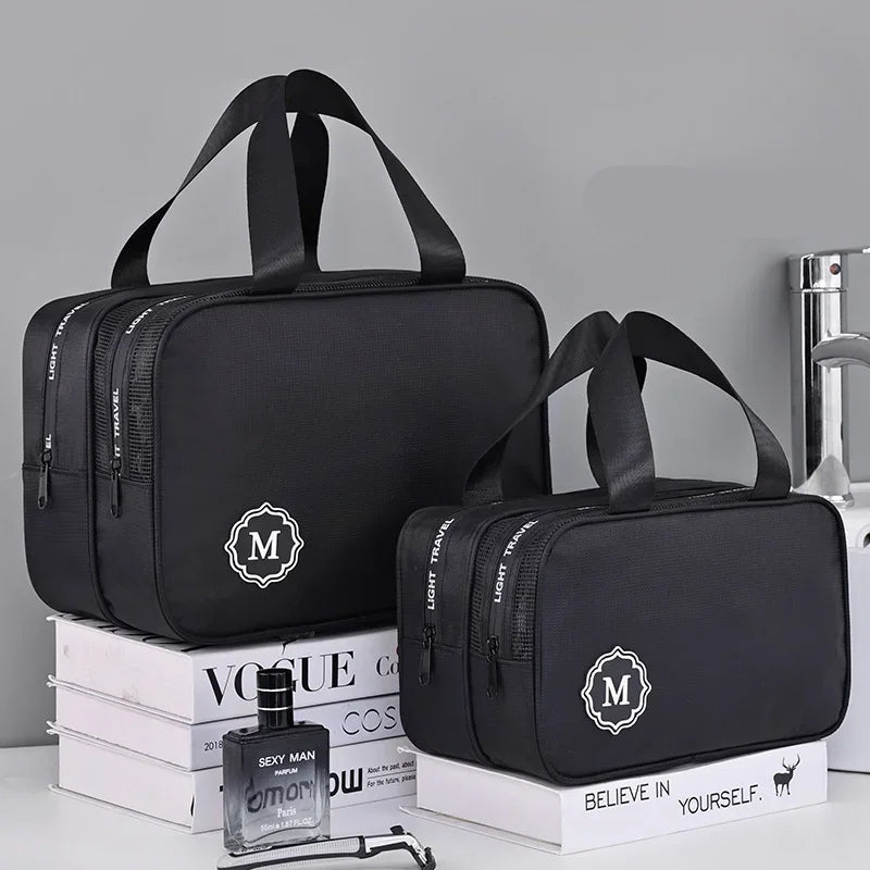 Trousse de toilette voyage double compartiments - ShopGET®
