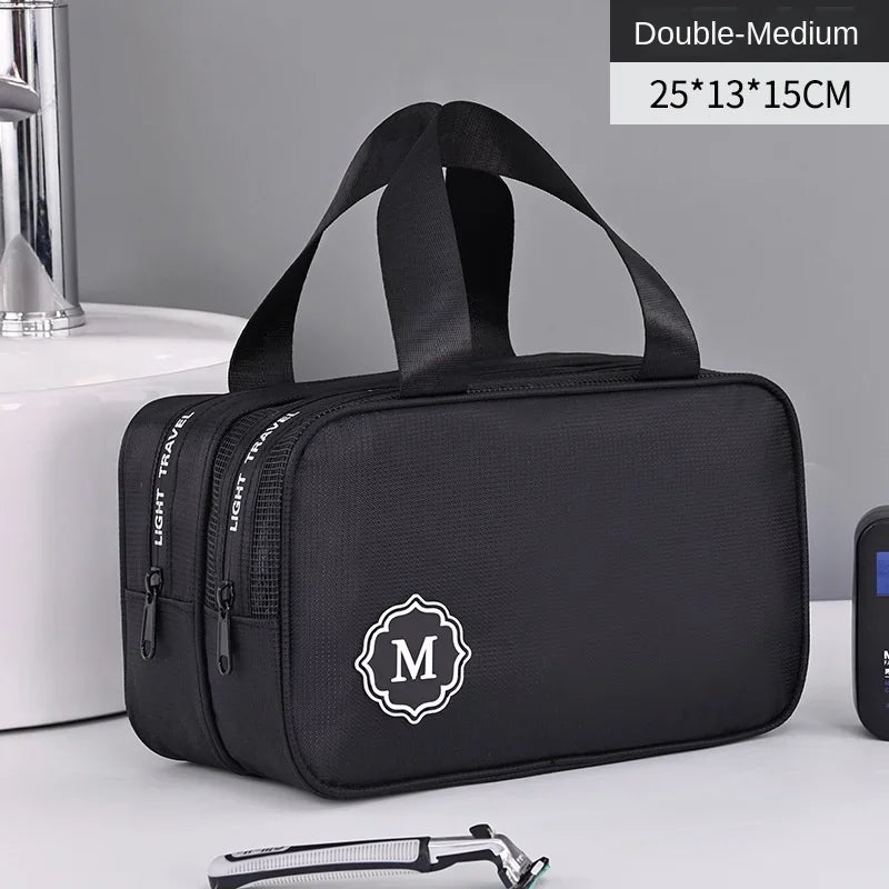 Trousse de toilette voyage double compartiments - ShopGET®