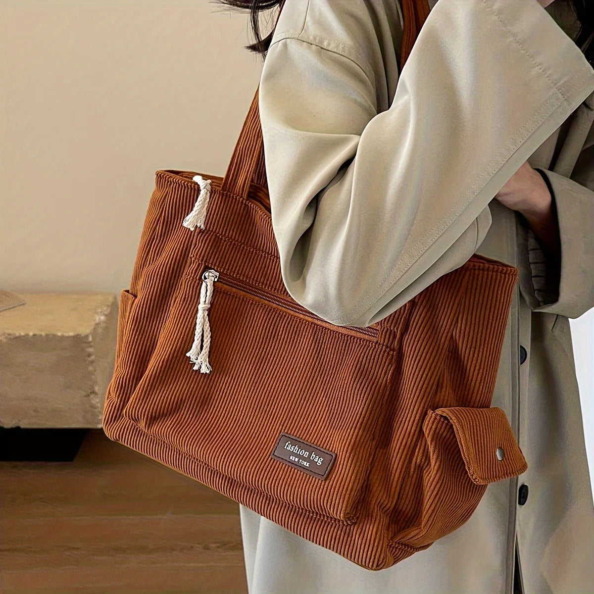 cabas sac femme tendance Noir-Vert-Beige-Marron-Gris-ShopGET® 