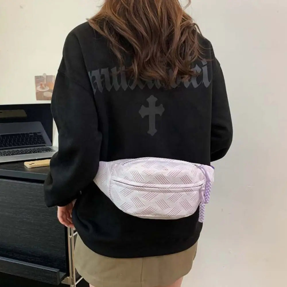 sac banane femme tendance à poitrine solide