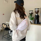 sac banane femme tendance à poitrine solide