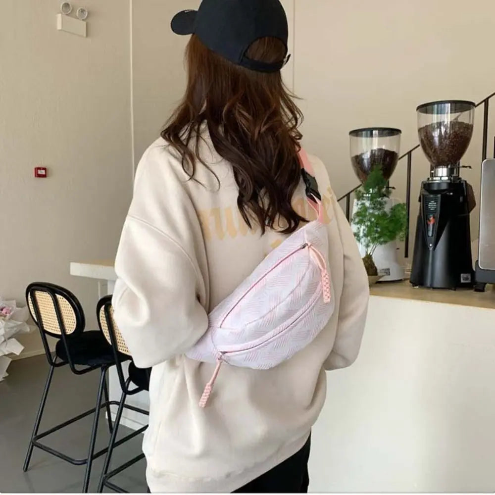 sac banane femme tendance à poitrine solide