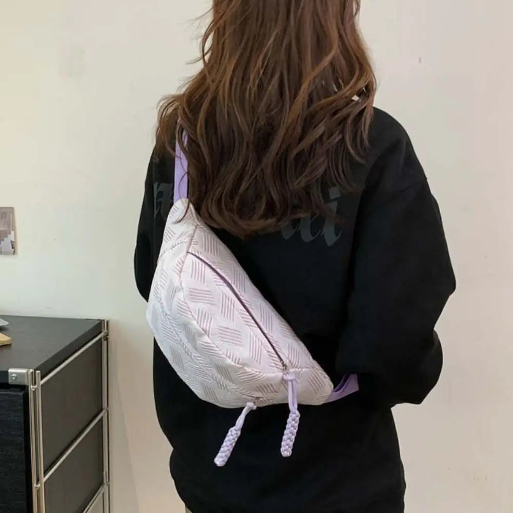 sac banane femme tendance à poitrine solide