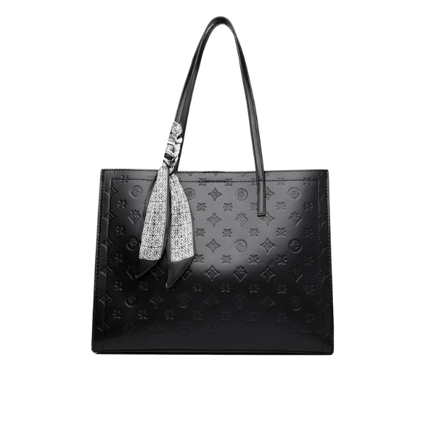 Sac cabas noir luxe en cuir Beige / 36x12x28cm-Noir / 36x12x28cm-Marron / 36x12x28cm-ShopGET® 